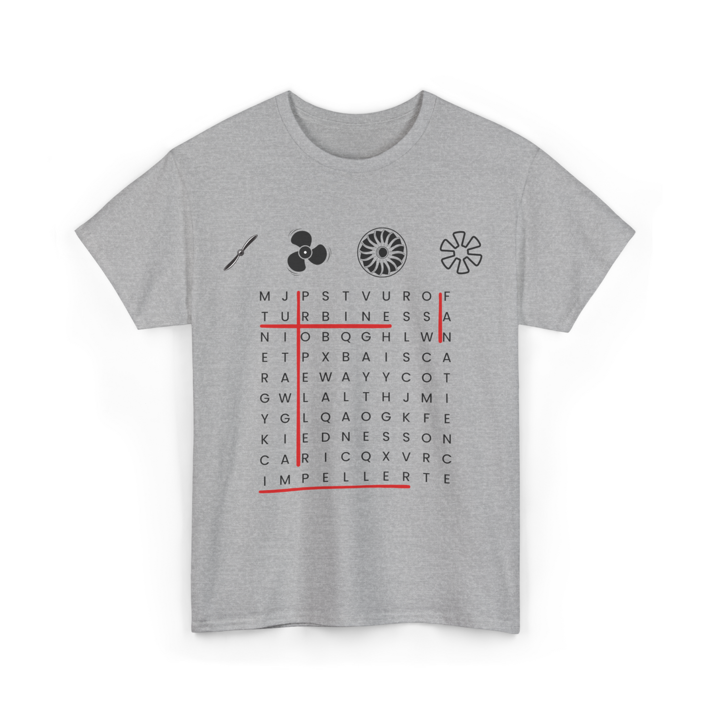 Word Search T-Shirt