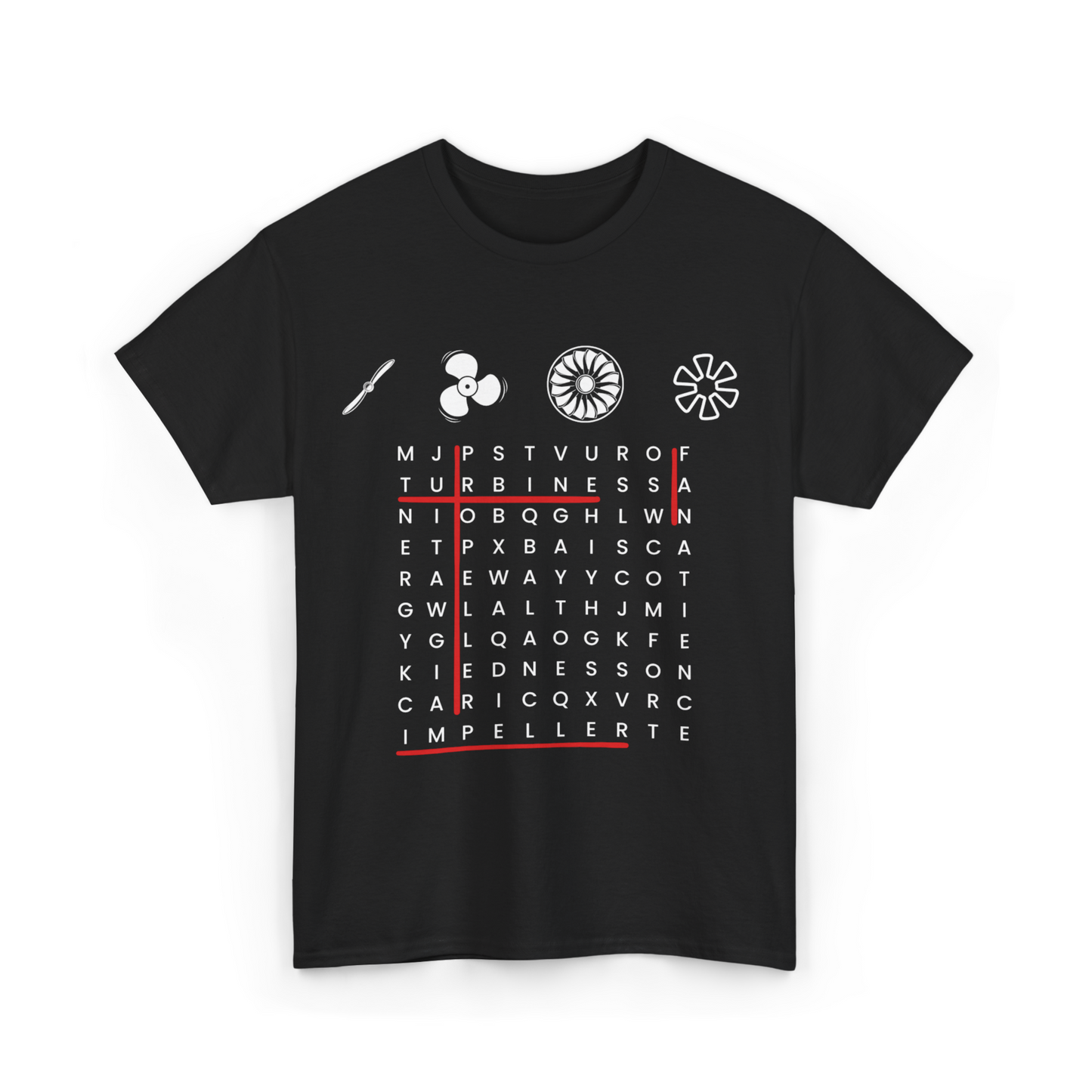 Word Search T-Shirt