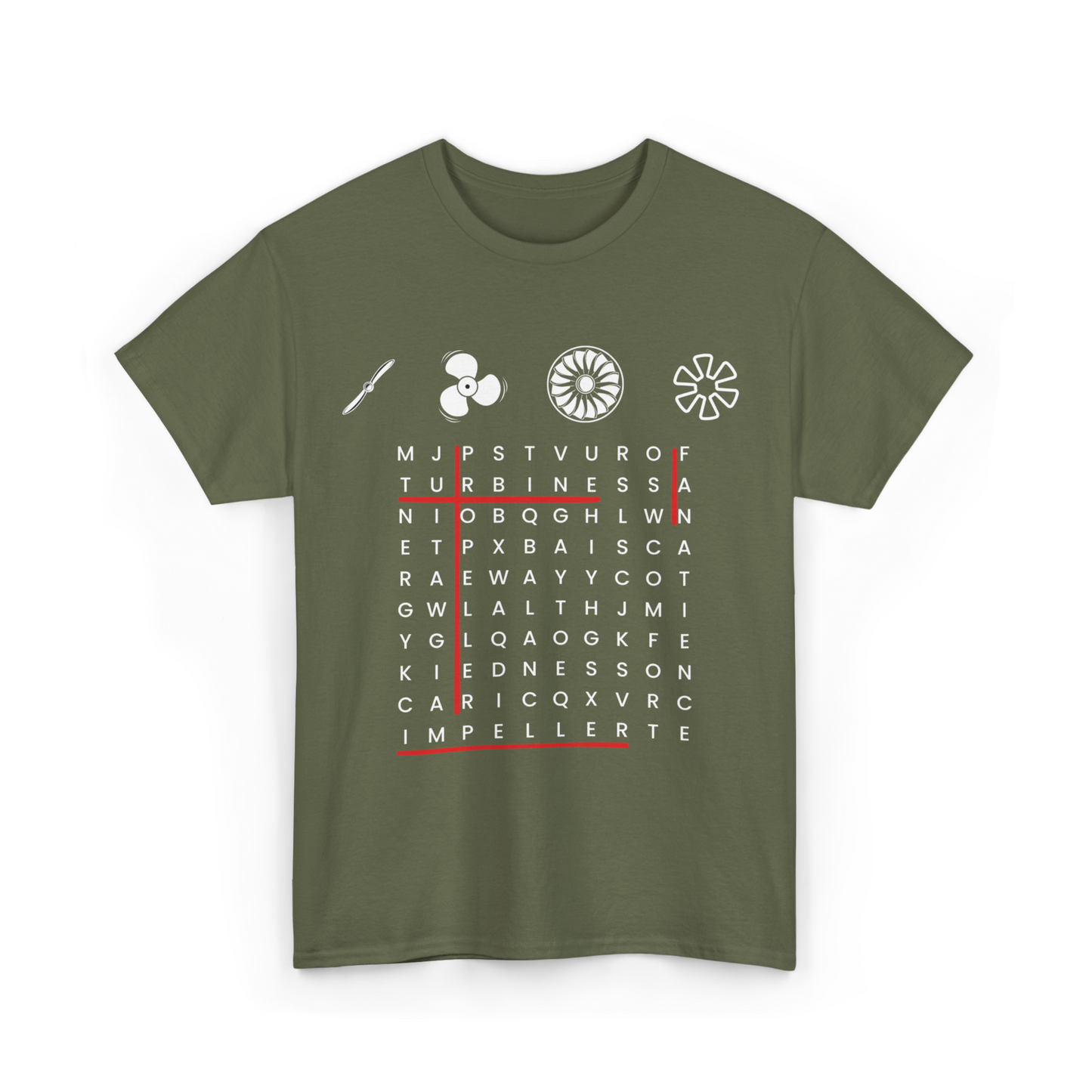 Word Search T-Shirt