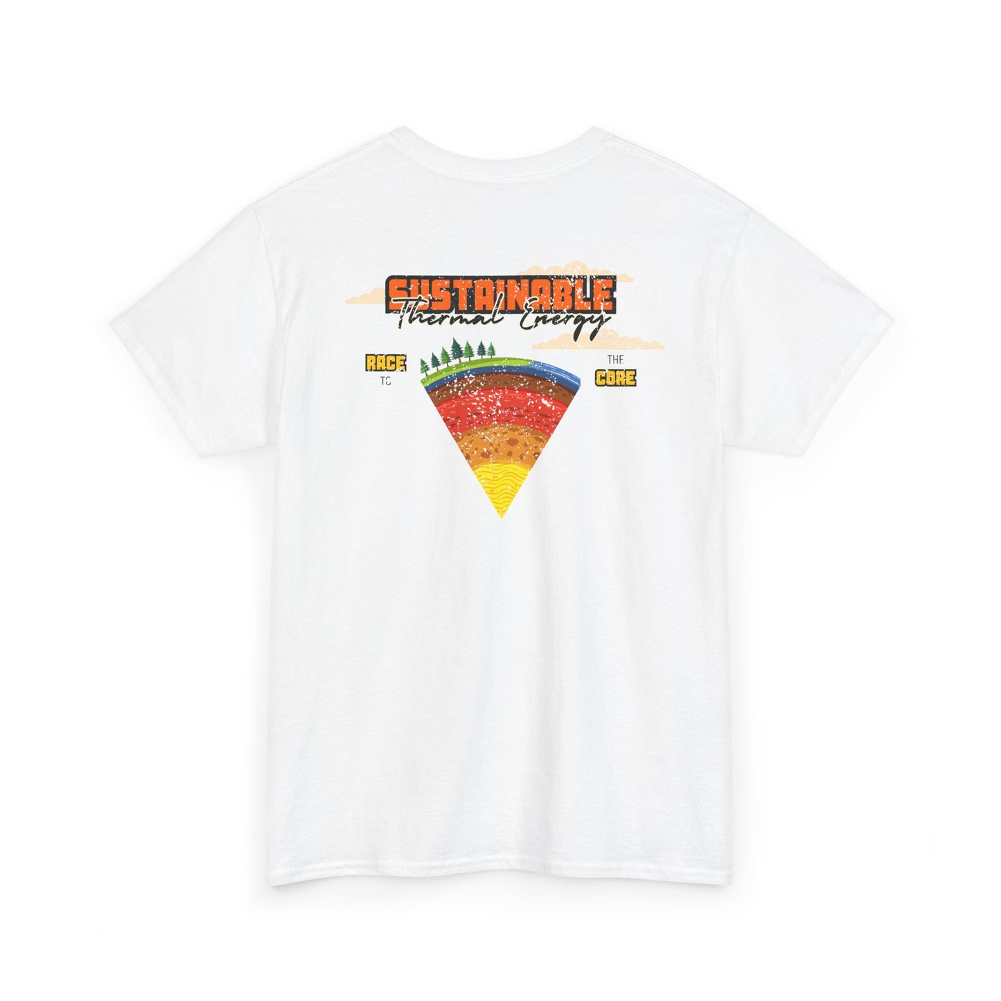 Race to Core (Back Print) T-Shirt