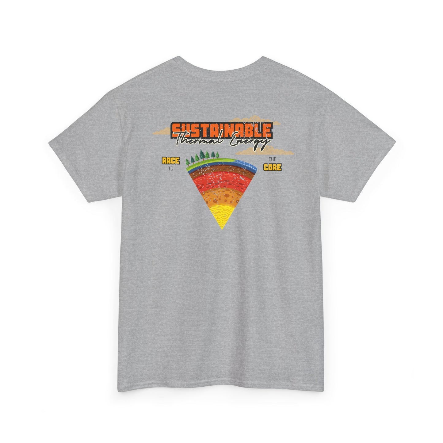 Race to Core (Back Print) T-Shirt