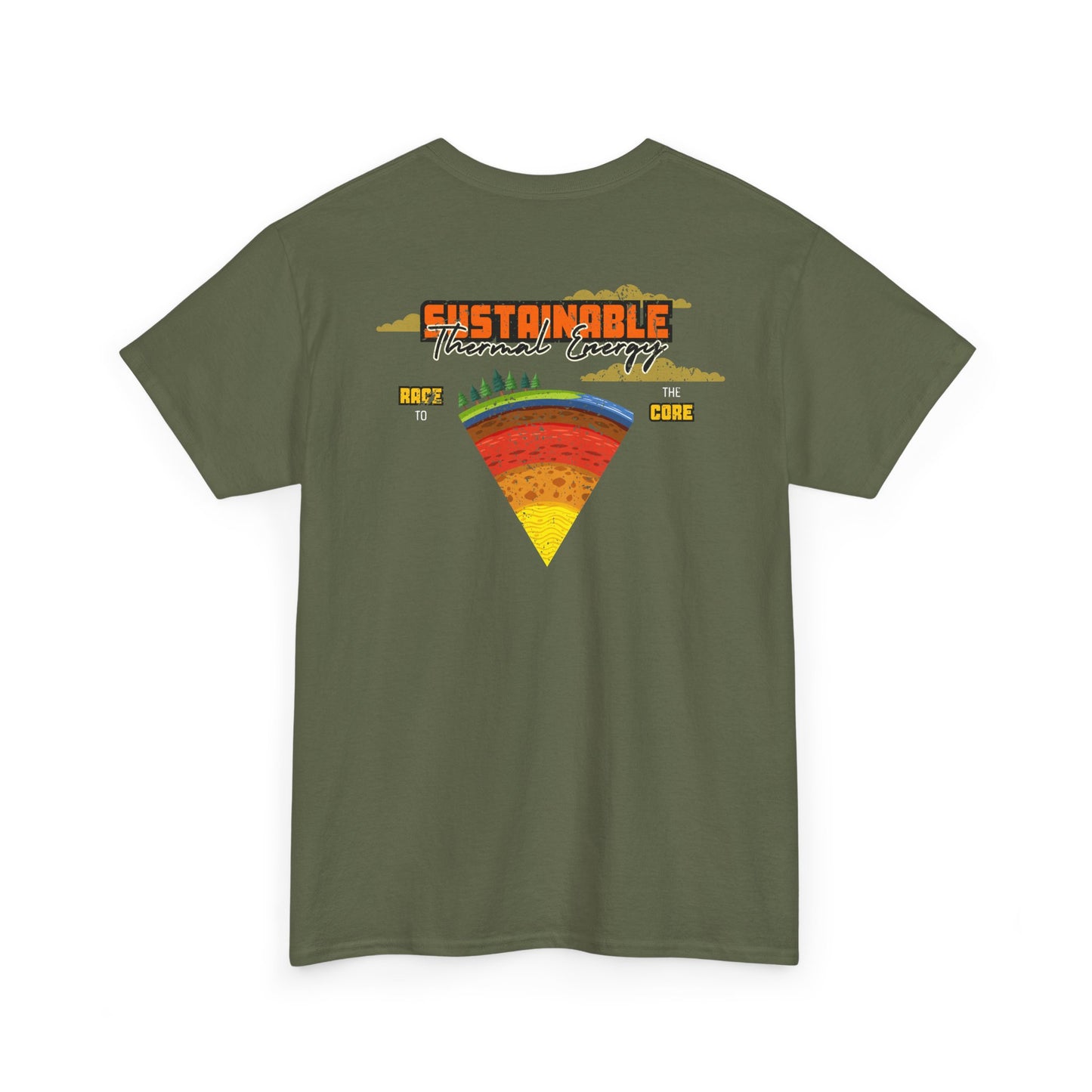 Race to Core (Back Print) T-Shirt
