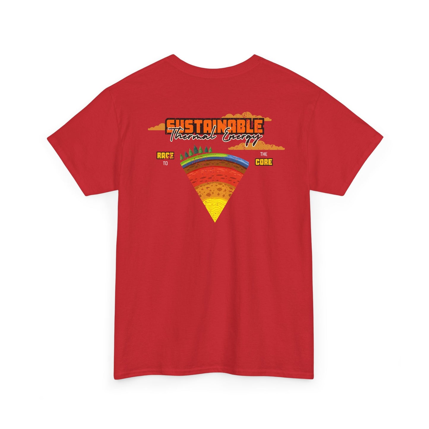 Race to Core (Back Print) T-Shirt